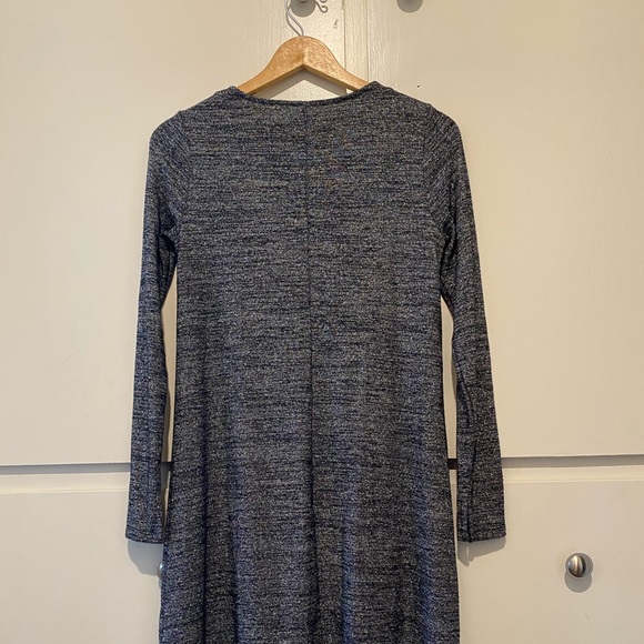 Gap swing dress in metallic silver-black-grey - Picture 6 of 7
